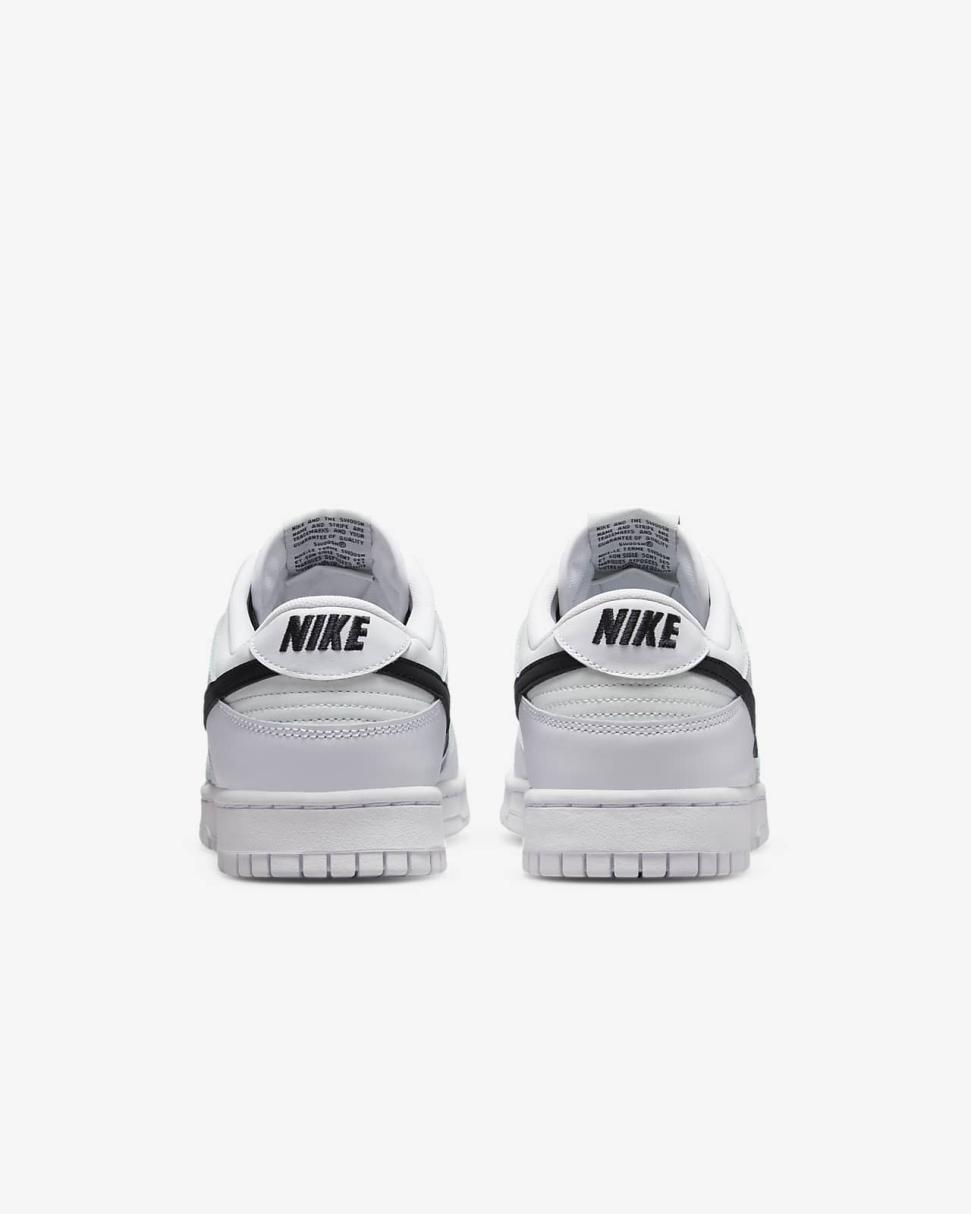 Nike Dunk Low Retro White/Summit White/Black | Mens Nike Lifestyle