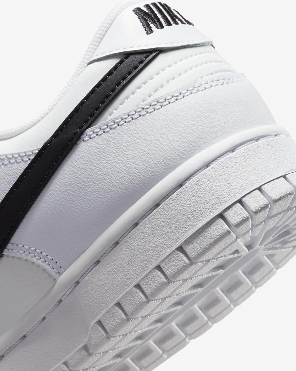 Nike Dunk Low Retro White/Summit White/Black | Mens Nike Lifestyle