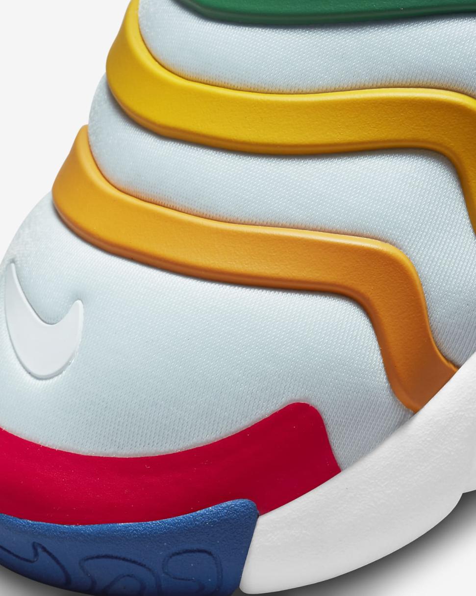 Nike Dynamo Go Aura/Game Royal/Siren Red/White | Kids Nike Lifestyle