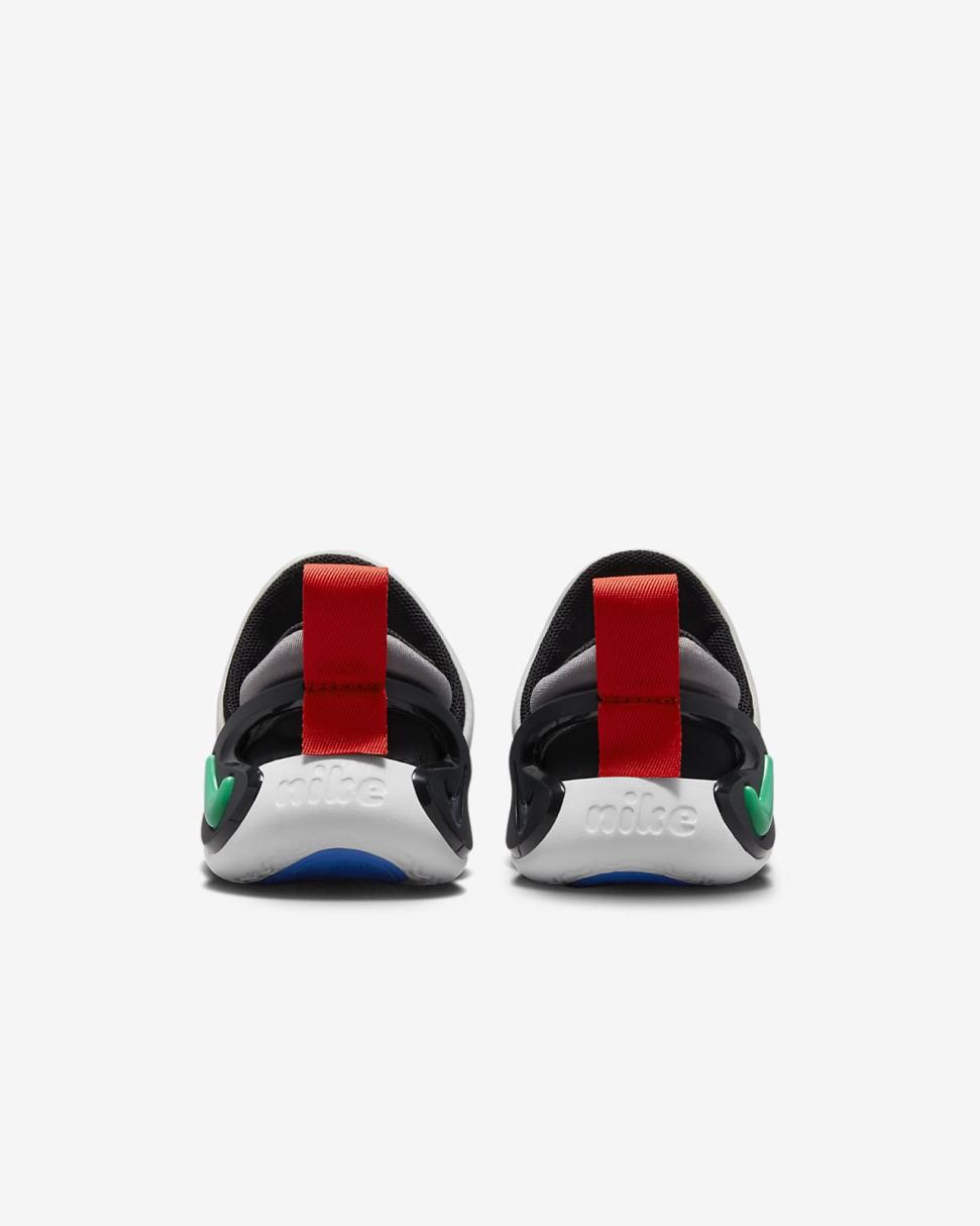 Nike Dynamo Go Pure Platinum/Black/Light Photo Blue/Stadium Green | Kids Nike Lifestyle