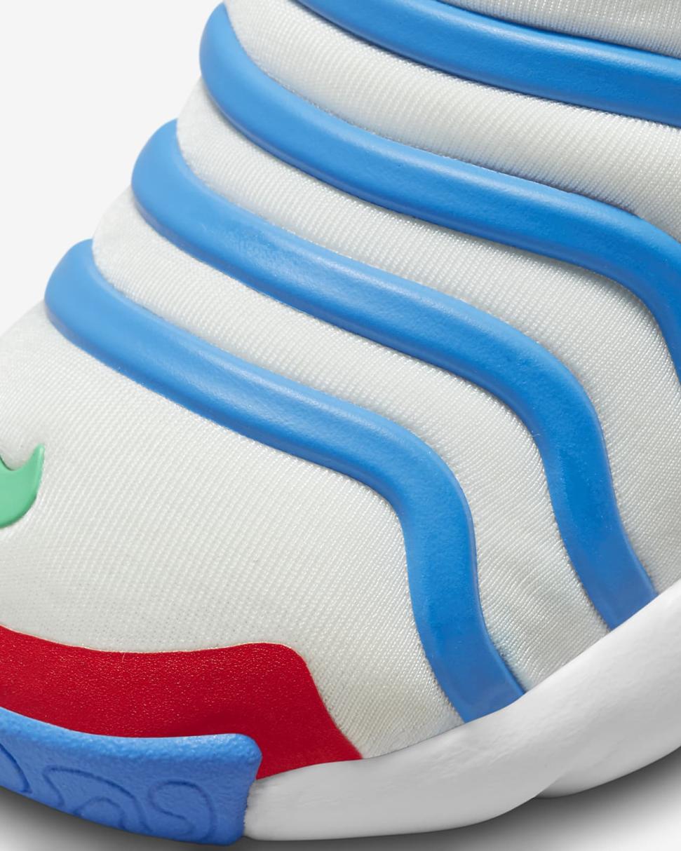 Nike Dynamo Go Pure Platinum/Black/Light Photo Blue/Stadium Green | Kids Nike Lifestyle