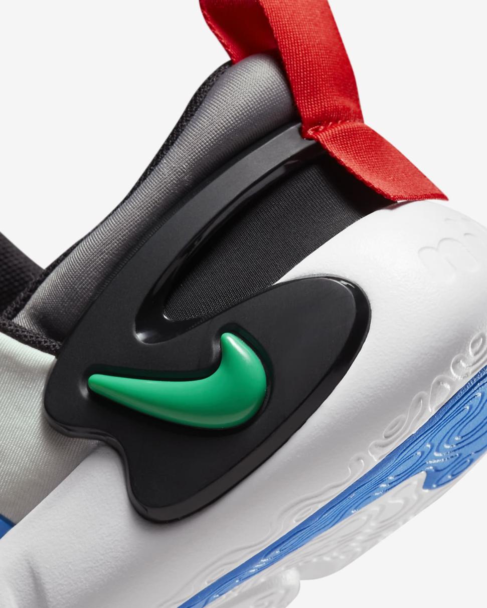 Nike Dynamo Go Pure Platinum/Black/Light Photo Blue/Stadium Green | Kids Nike Lifestyle