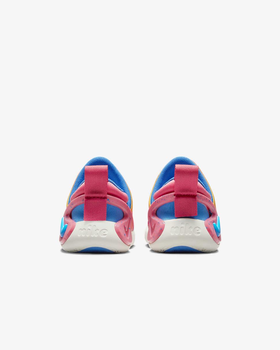 Nike Dynamo GO SE Sea Coral/Light Photo Blue/Summit White/Vivid Orange | Kids Nike Lifestyle