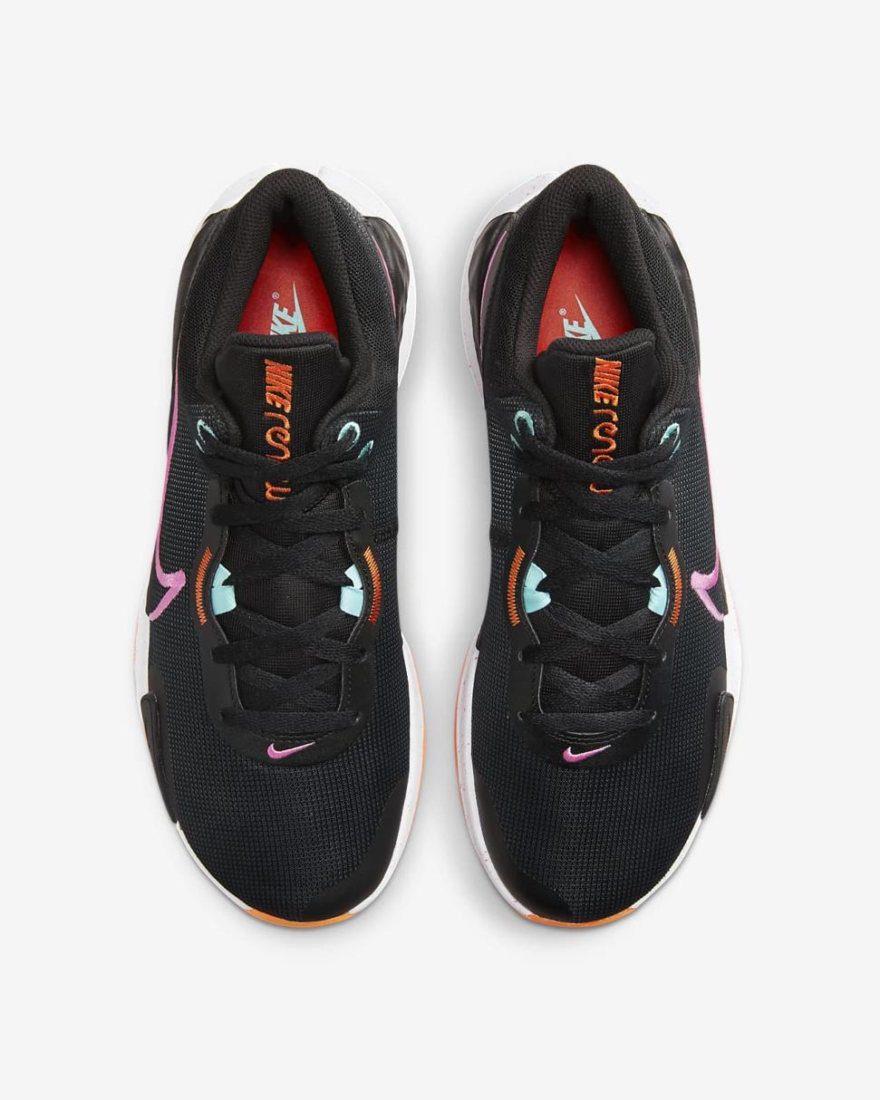 Nike Elevate 3 Black/Anthracite/Brilliant Orange/Pink Spell | Mens/Womens Nike Basketball