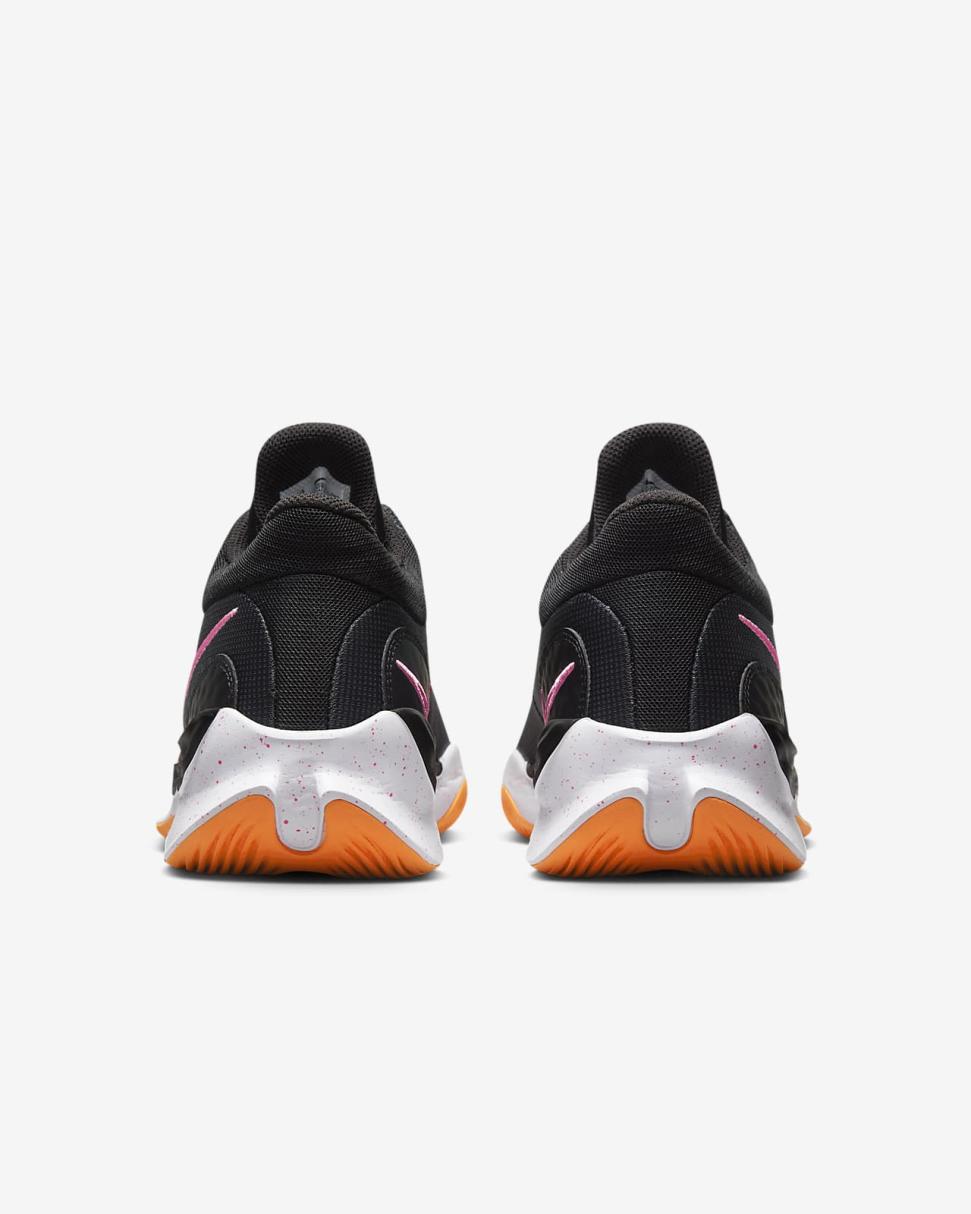Nike Elevate 3 Black/Anthracite/Brilliant Orange/Pink Spell | Mens/Womens Nike Basketball