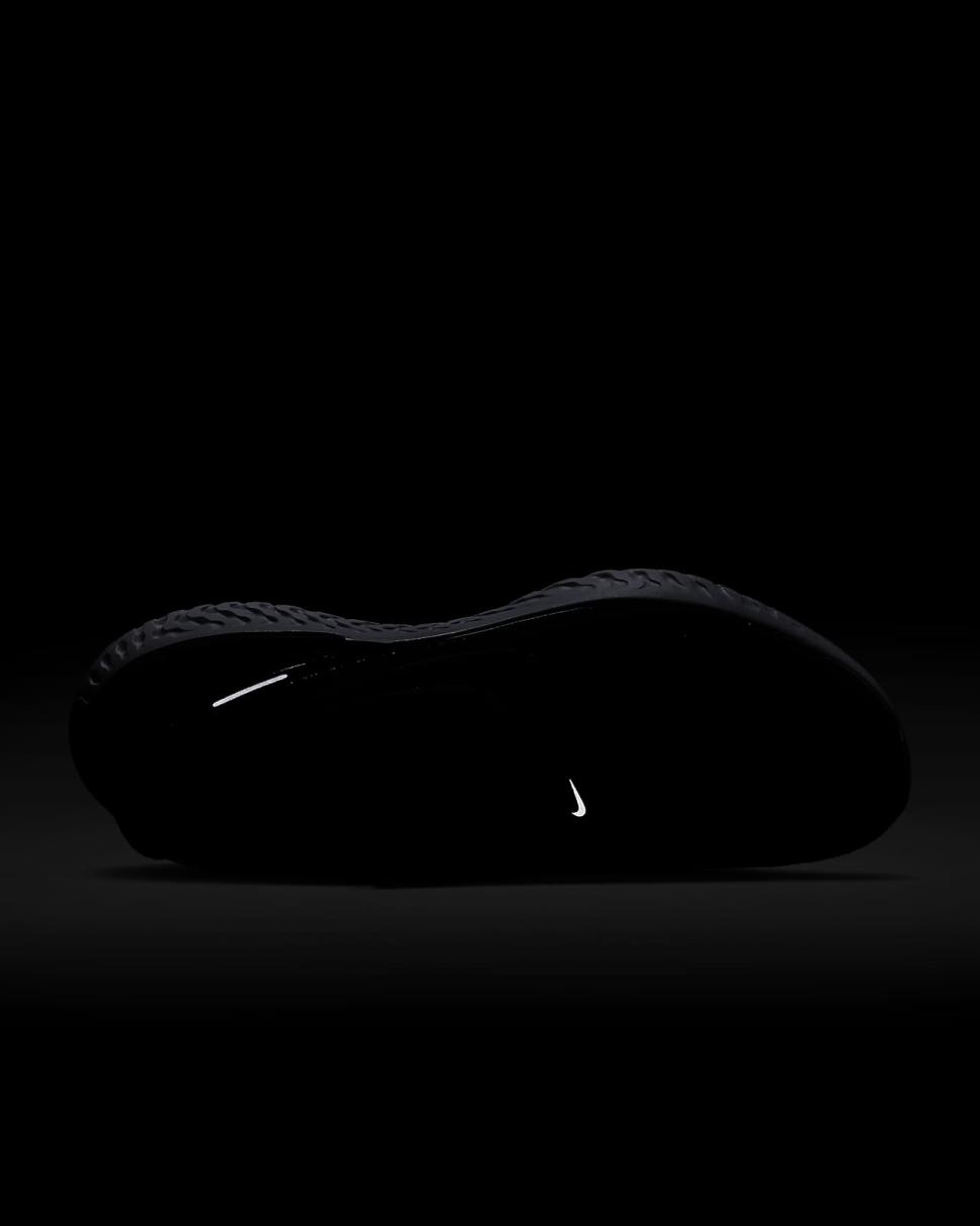 Nike Epic Phantom React Flyknit Black/White/Black | Mens Nike Running