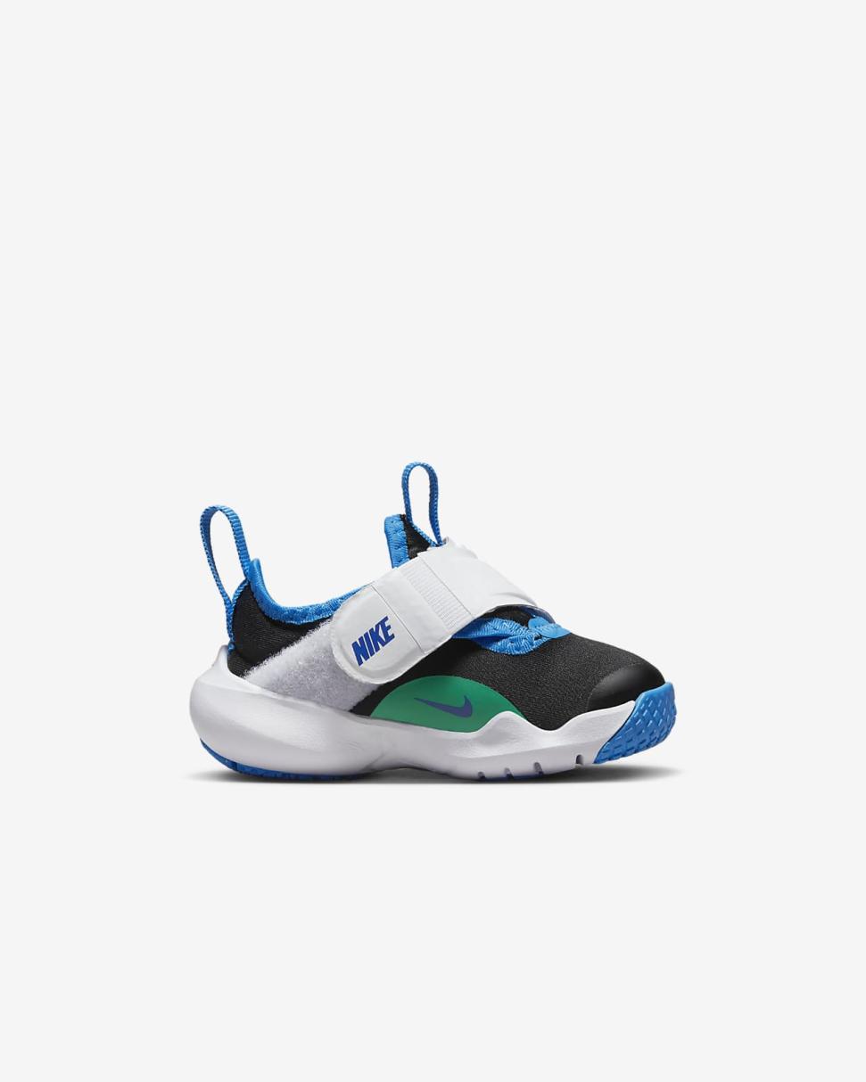 Nike Flex Advance Black/White/Stadium Green/Deep Royal Blue | Kids Nike Lifestyle