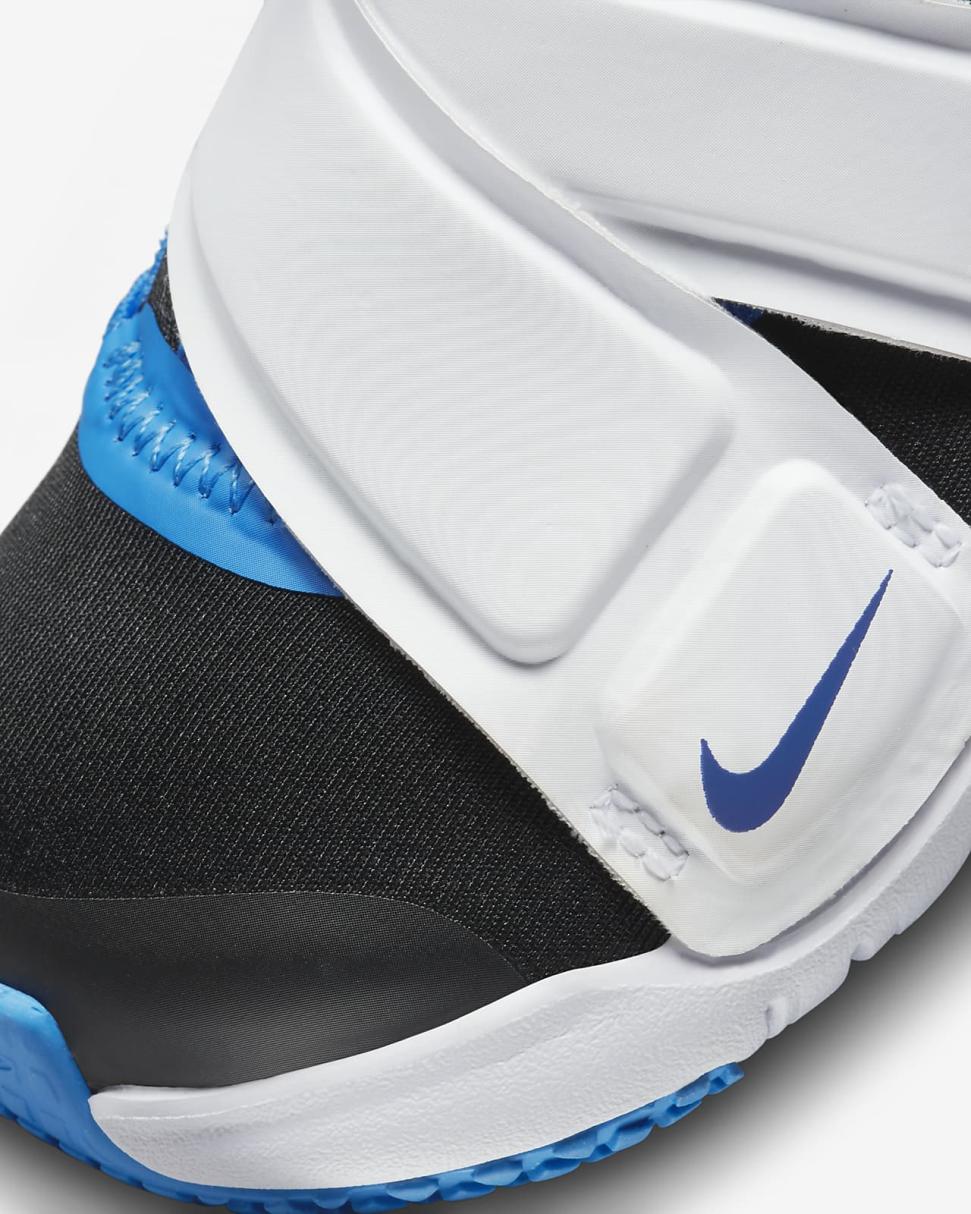 Nike Flex Advance Black/White/Stadium Green/Deep Royal Blue | Kids Nike Lifestyle