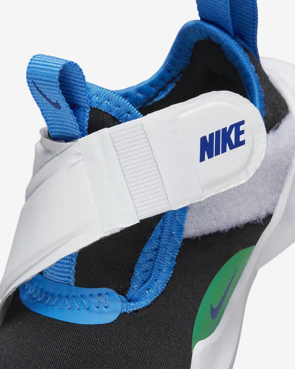 Nike Flex Advance Black/White/Stadium Green/Deep Royal Blue | Kids Nike Lifestyle