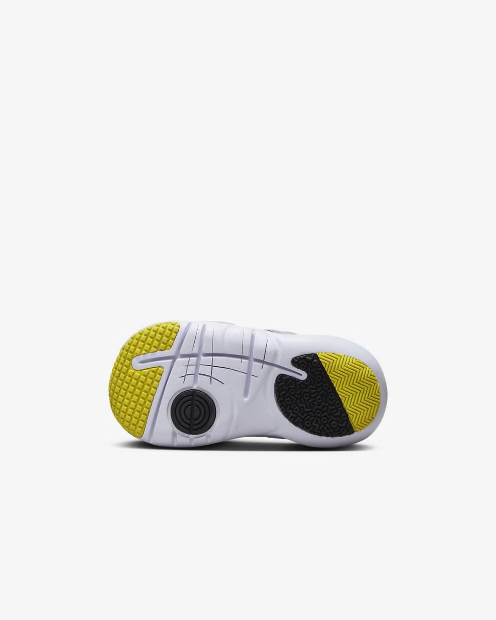 Nike Flex Advance SE Wolf Grey/Black/White/Opti Yellow | Kids Nike Lifestyle