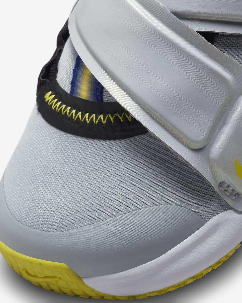 Nike Flex Advance SE Wolf Grey/Black/White/Opti Yellow | Kids Nike Lifestyle
