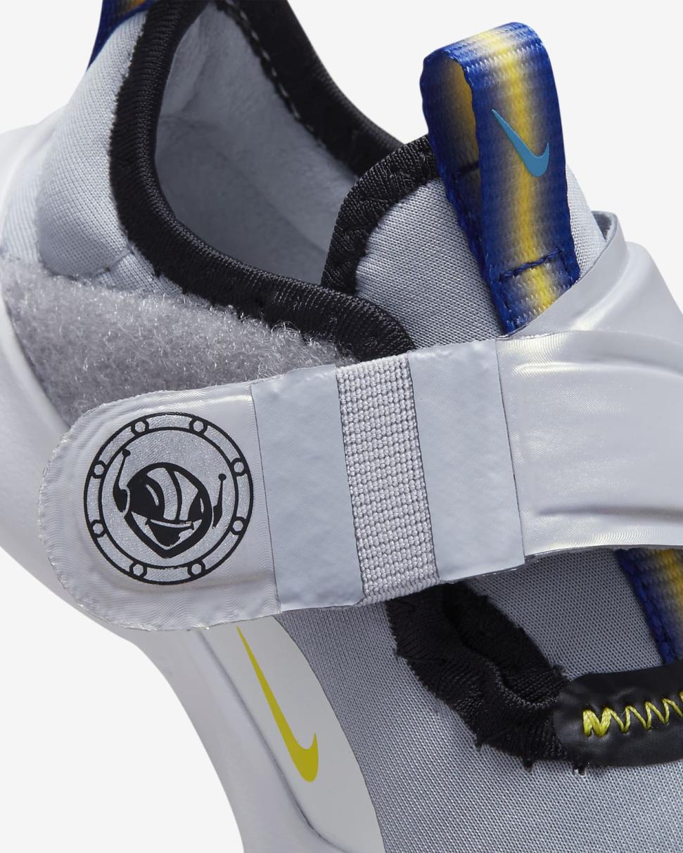 Nike Flex Advance SE Wolf Grey/Black/White/Opti Yellow | Kids Nike Lifestyle