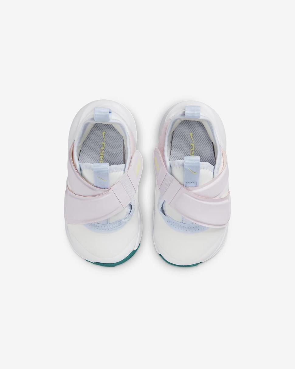 Nike Flex Advance Summit White/Pearl Pink/Football Grey/Citron Tint | Kids Nike Lifestyle