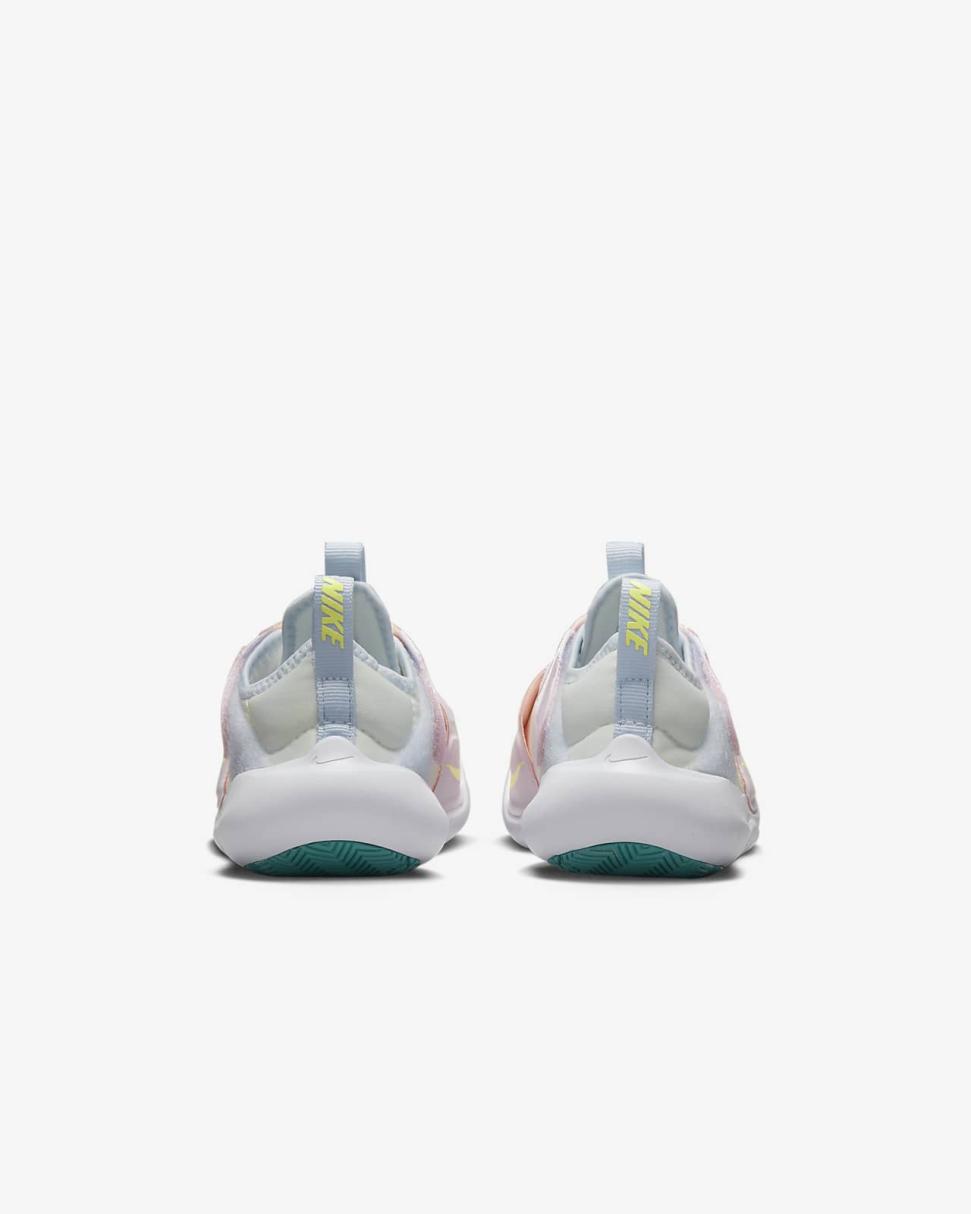 Nike Flex Advance Summit White/Pearl Pink/Football Grey/Citron Tint | Kids Nike Lifestyle