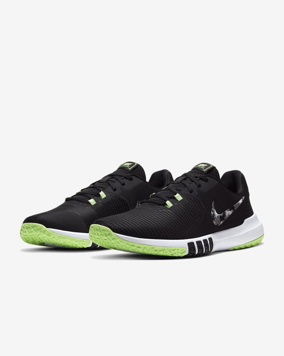 Nike Flex Control 4 Black/Ghost Green/Photon Dust/Smoke Grey | Mens Nike Training & Gym