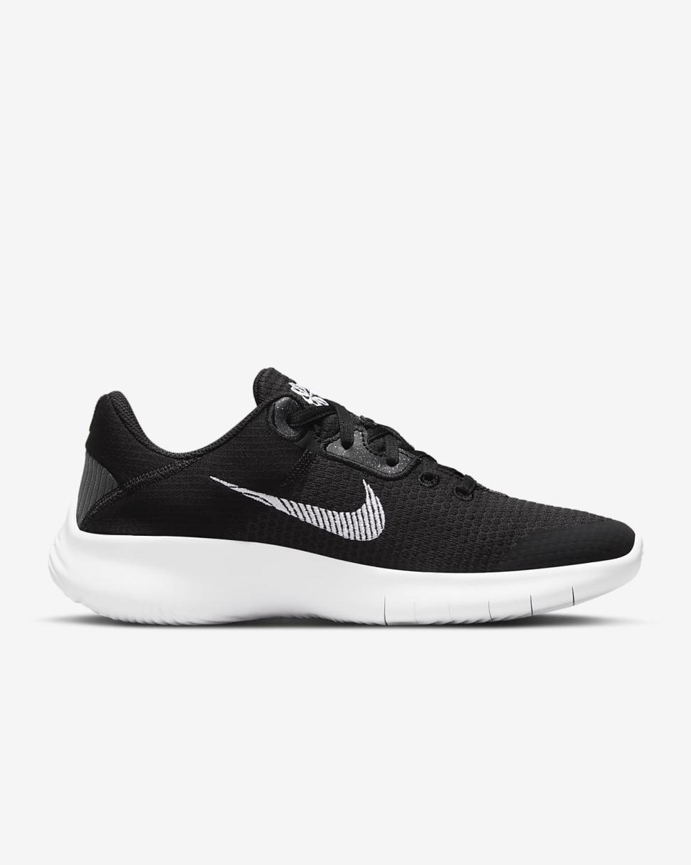 Nike Flex Experience Run 11 Black/Dark Smoke Grey/White | Womens Nike Running