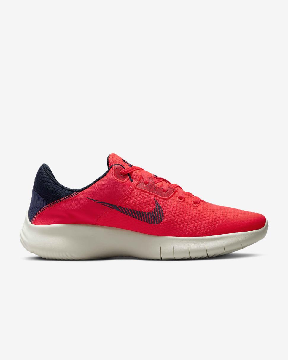 Nike Flex Experience Run 11 Bright Crimson/Sail/Obsidian | Mens Nike First Day Kicks