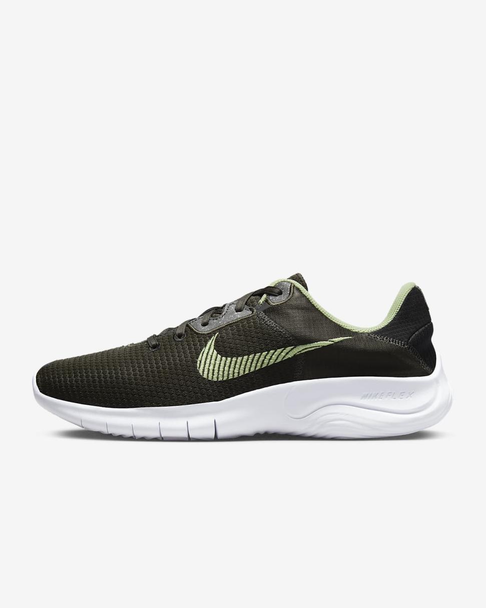 Nike Flex Experience Run 11 Sequoia/Black/White/Honeydew | Mens Nike First Day Kicks
