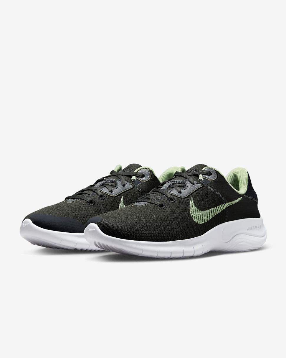 Nike Flex Experience Run 11 Sequoia/Black/White/Honeydew | Mens Nike First Day Kicks