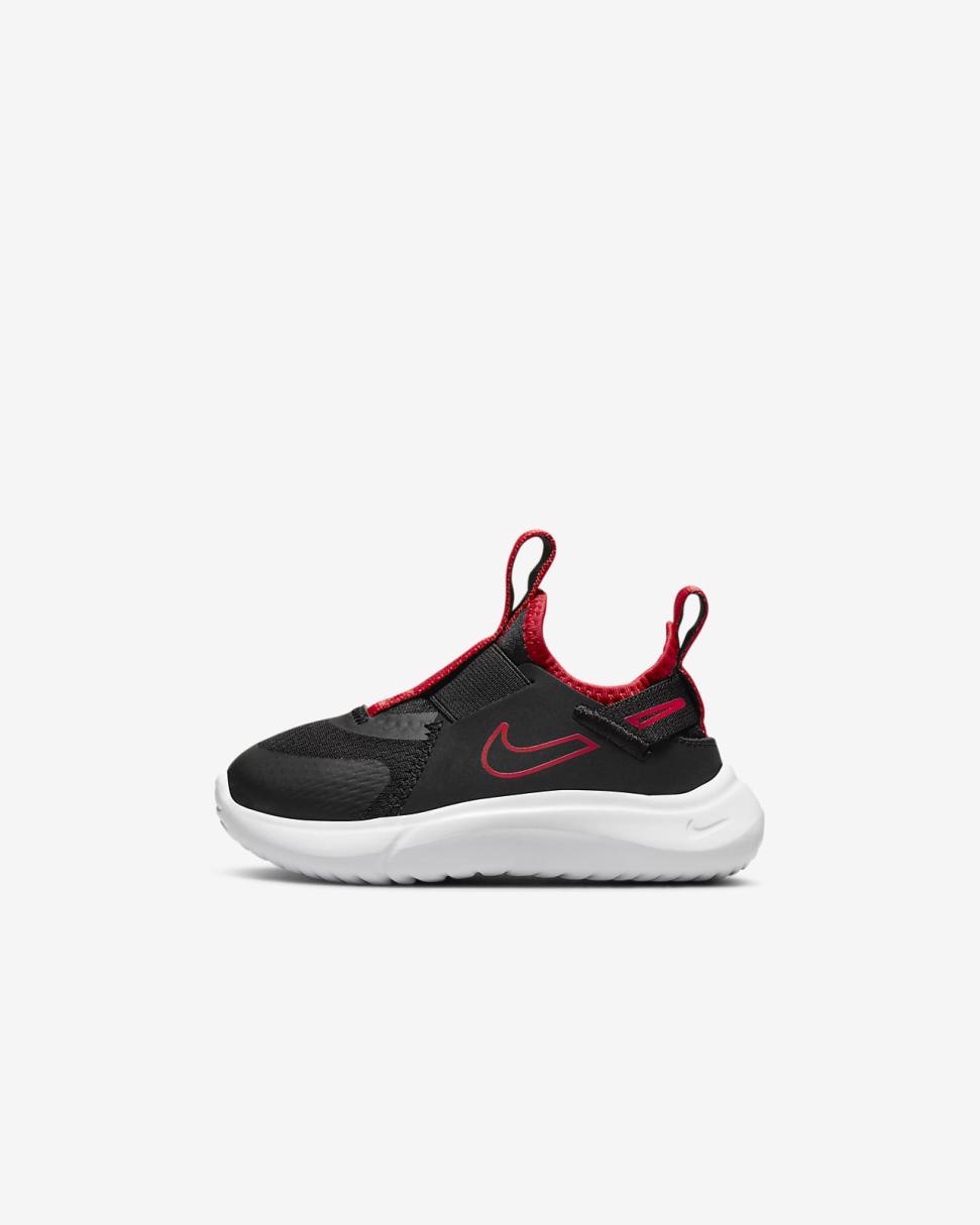 Nike Flex Plus Black/University Red | Kids Nike Lifestyle