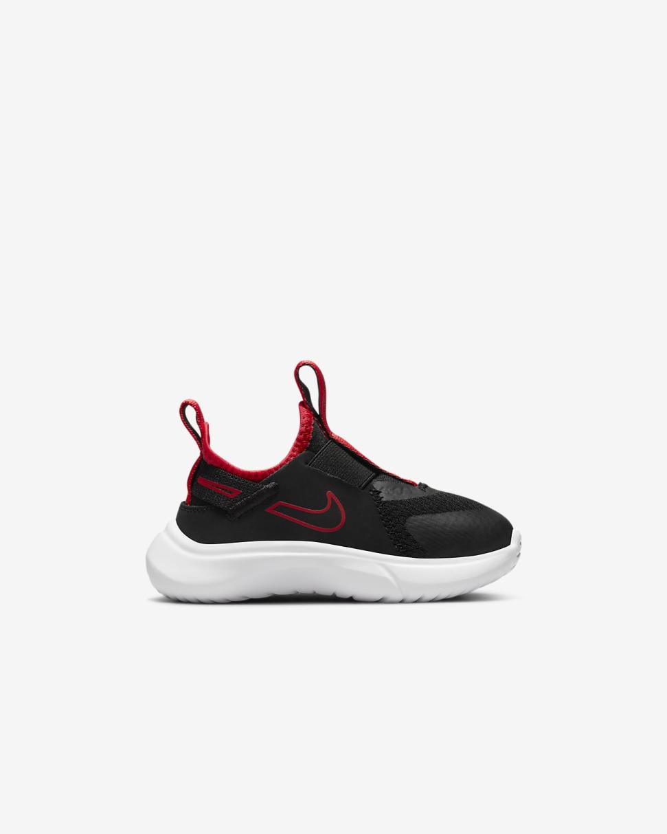 Nike Flex Plus Black/University Red | Kids Nike Lifestyle