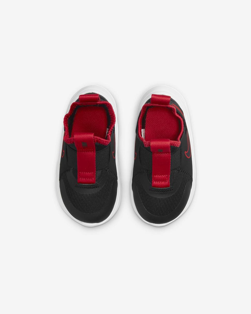 Nike Flex Plus Black/University Red | Kids Nike Lifestyle