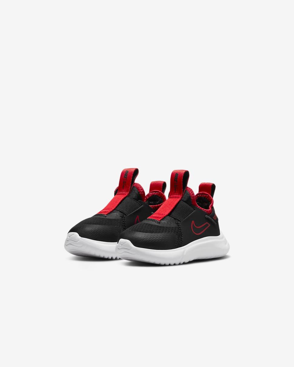 Nike Flex Plus Black/University Red | Kids Nike Lifestyle