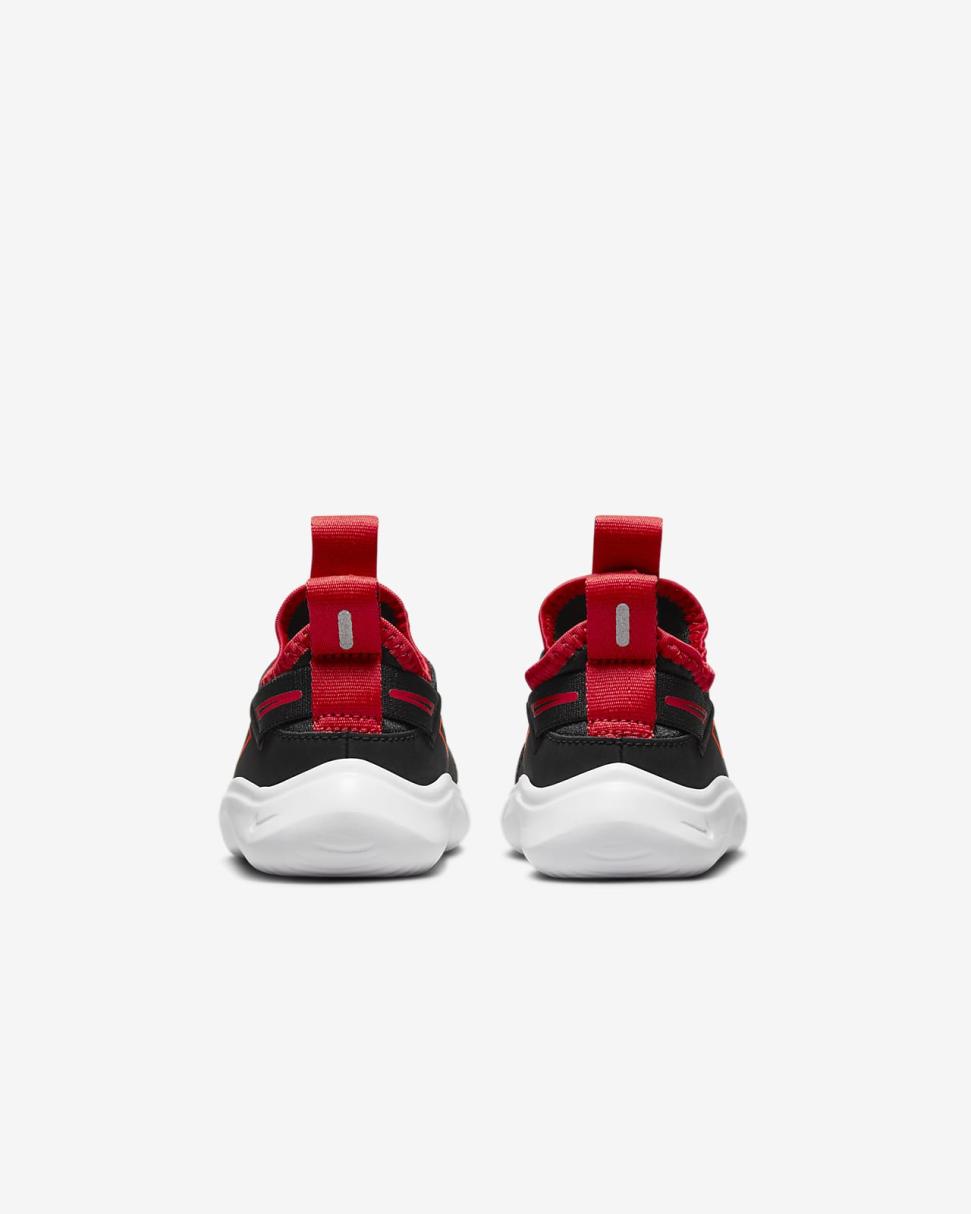 Nike Flex Plus Black/University Red | Kids Nike Lifestyle