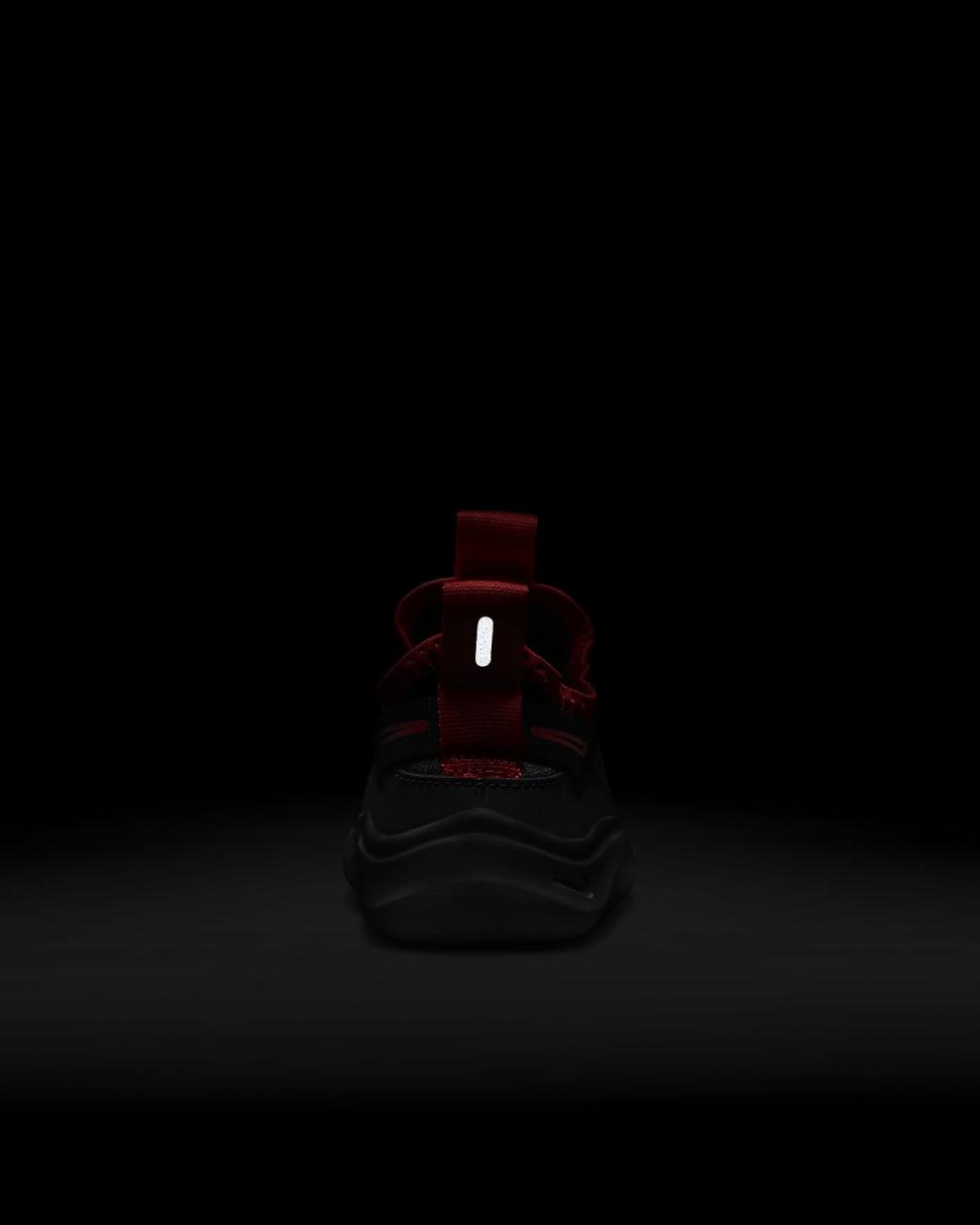 Nike Flex Plus Black/University Red | Kids Nike Lifestyle