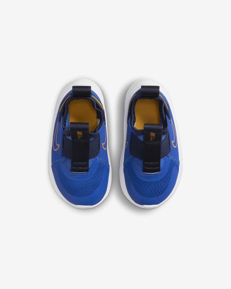 Nike Flex Plus Game Royal/Midnight Navy/White/Yellow Ochre | Kids Nike Lifestyle