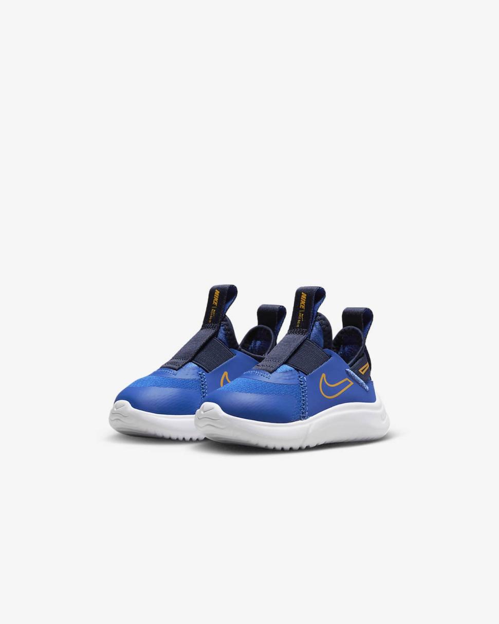 Nike Flex Plus Game Royal/Midnight Navy/White/Yellow Ochre | Kids Nike Lifestyle