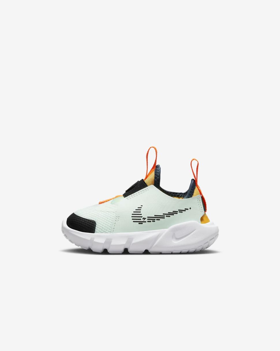 Nike Flex Runner 2 Barely Green/White/Laser Orange/Black | Kids Nike Lifestyle