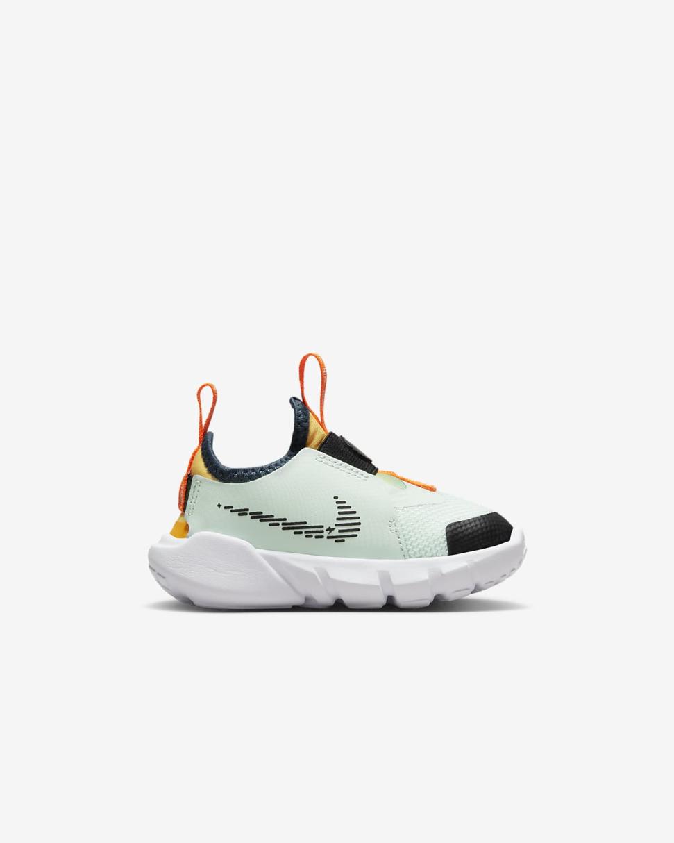 Nike Flex Runner 2 Barely Green/White/Laser Orange/Black | Kids Nike Lifestyle