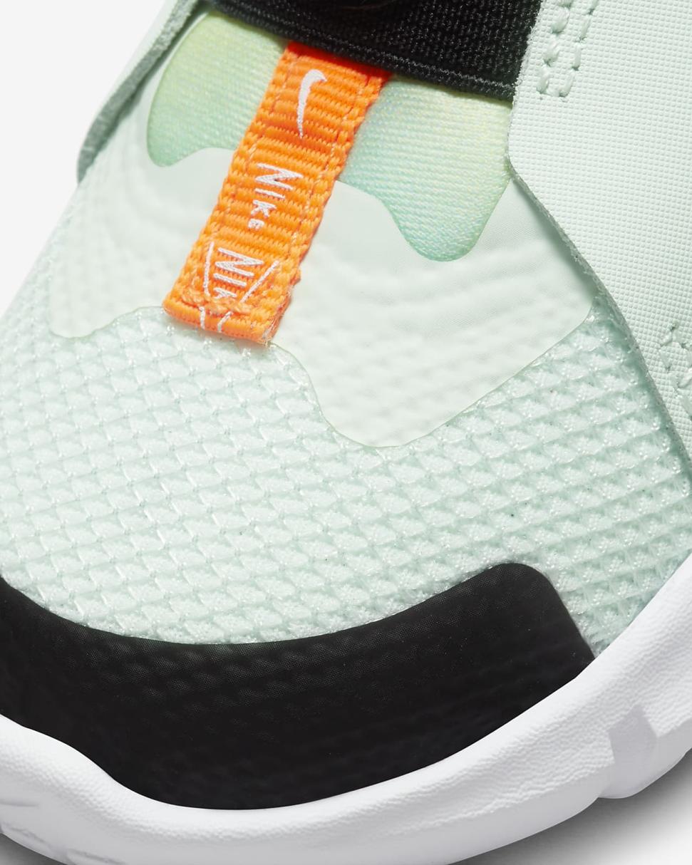 Nike Flex Runner 2 Barely Green/White/Laser Orange/Black | Kids Nike Lifestyle