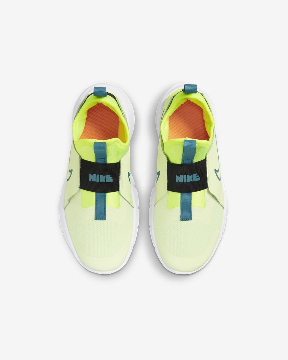 Nike Flex Runner 2 Barely Volt/Volt/Black/Bright Spruce | Kids Nike First Day Kicks
