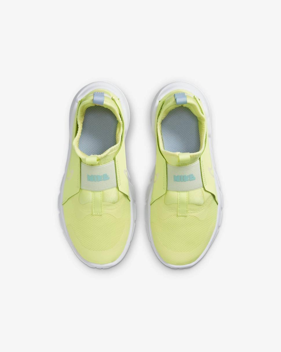 Nike Flex Runner 2 Citron Tint/Cobalt Bliss/White/Pearl Pink | Kids Nike First Day Kicks