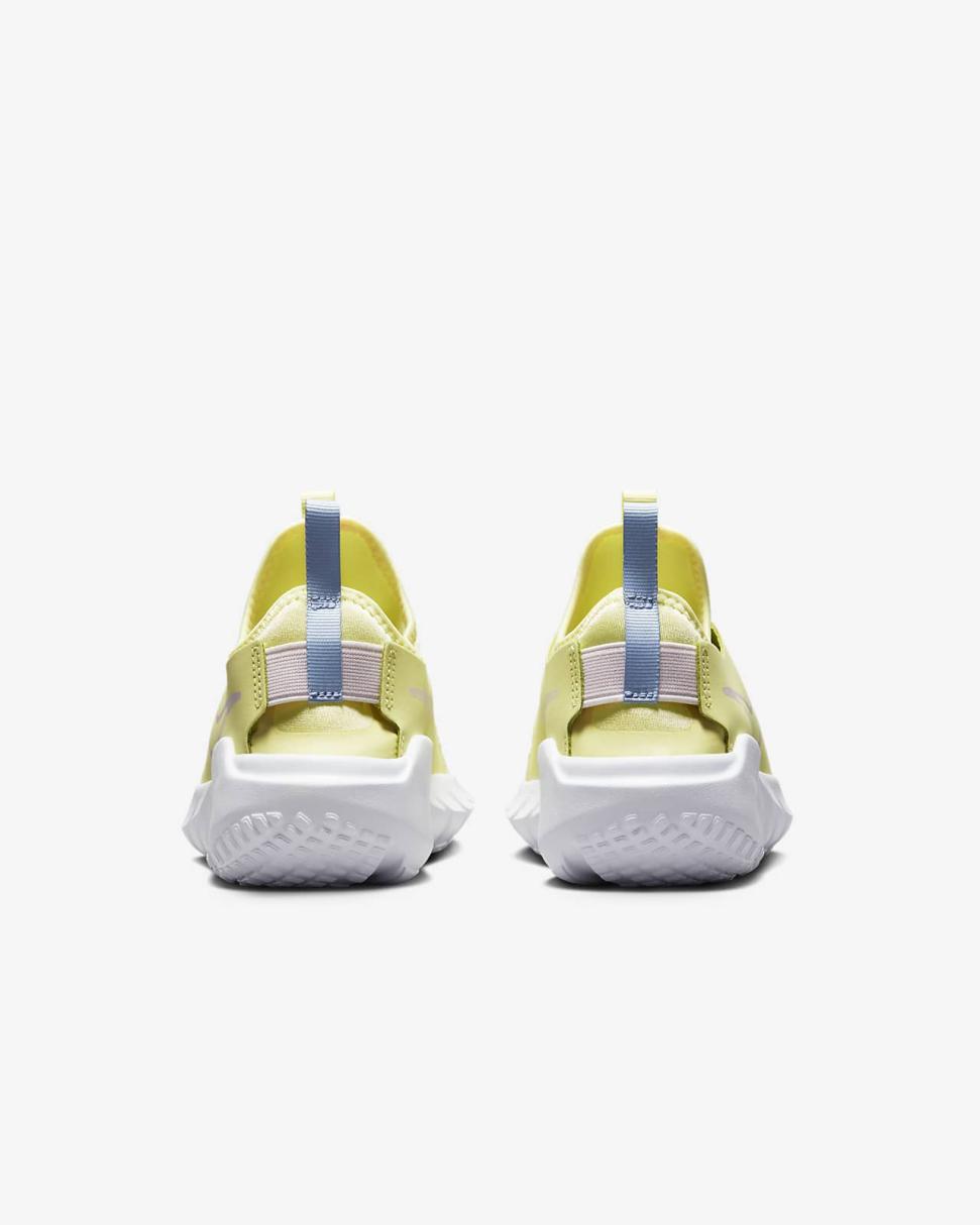 Nike Flex Runner 2 Citron Tint/Cobalt Bliss/White/Pearl Pink | Kids Nike First Day Kicks
