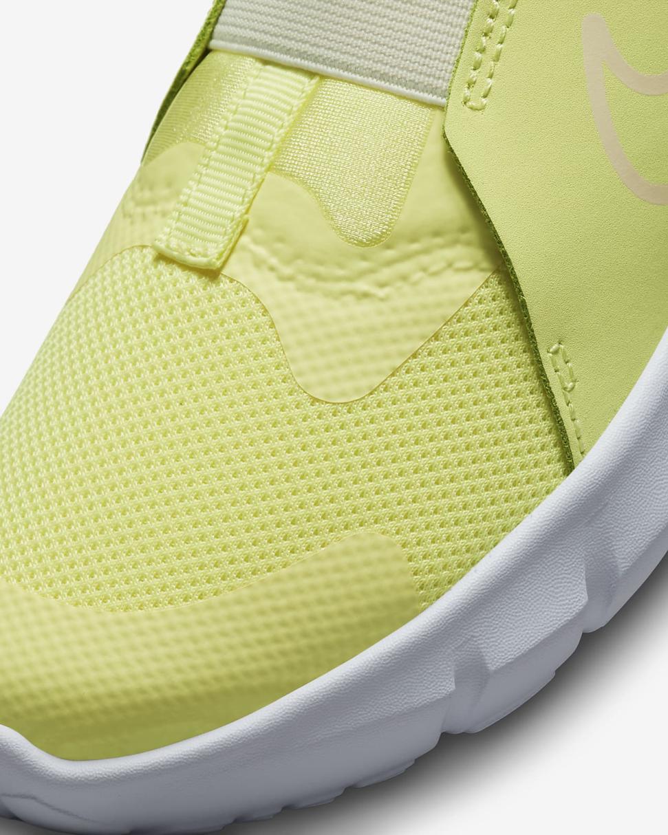 Nike Flex Runner 2 Citron Tint/Cobalt Bliss/White/Pearl Pink | Kids Nike First Day Kicks