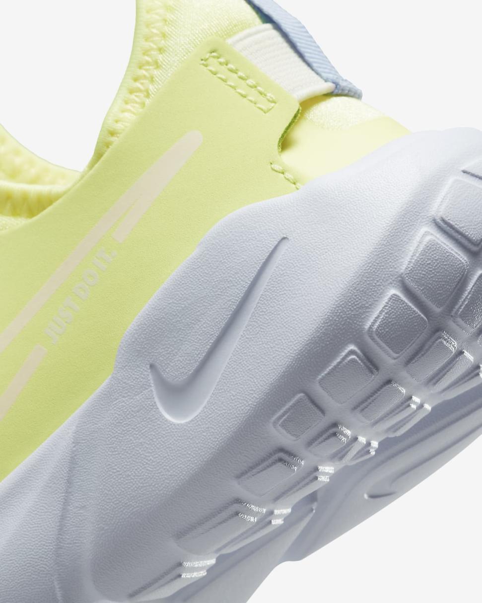 Nike Flex Runner 2 Citron Tint/Cobalt Bliss/White/Pearl Pink | Kids Nike First Day Kicks
