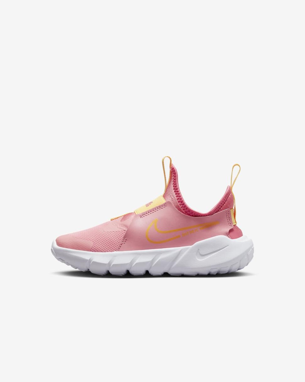 Nike Flex Runner 2 Coral Chalk/Sea Coral/White/Citron Pulse | Kids Nike First Day Kicks