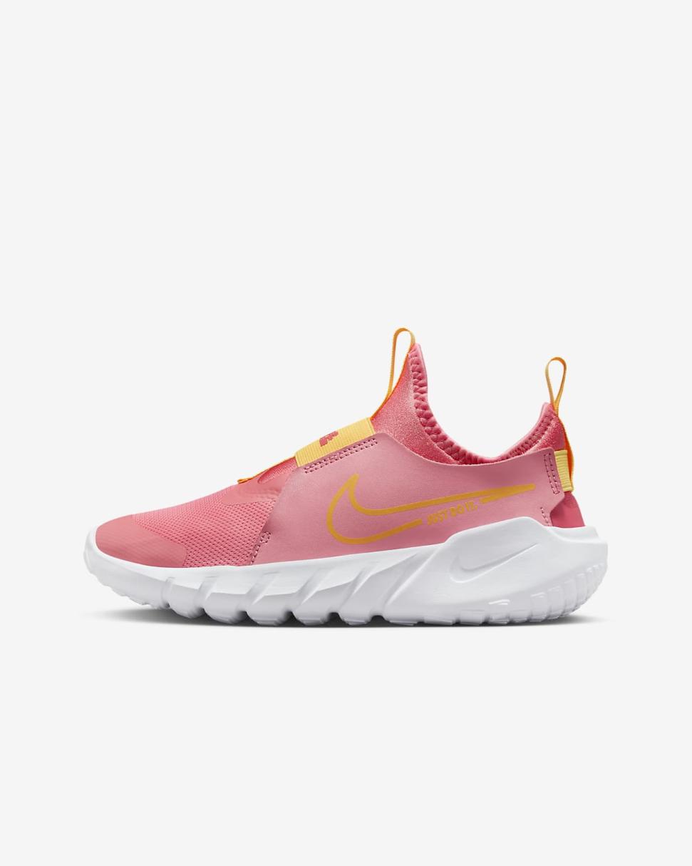 Nike Flex Runner 2 Coral Chalk/Sea Coral/White/Citron Pulse | Kids Nike First Day Kicks
