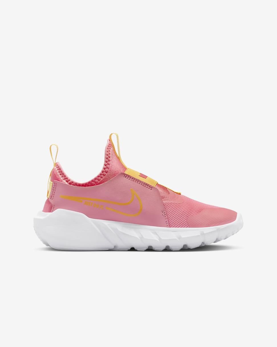 Nike Flex Runner 2 Coral Chalk/Sea Coral/White/Citron Pulse | Kids Nike First Day Kicks
