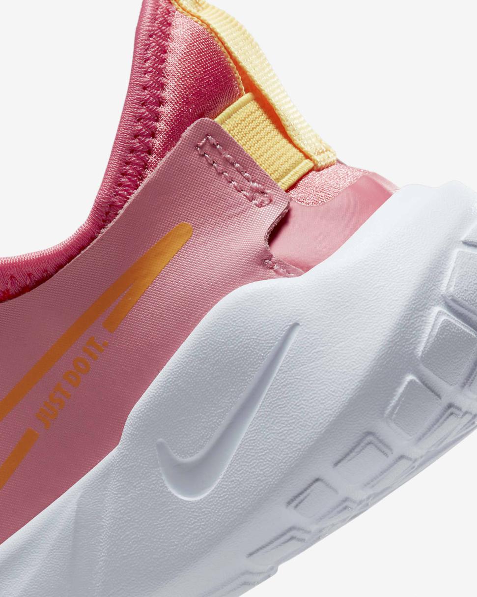Nike Flex Runner 2 Coral Chalk/Sea Coral/White/Citron Pulse | Kids Nike First Day Kicks