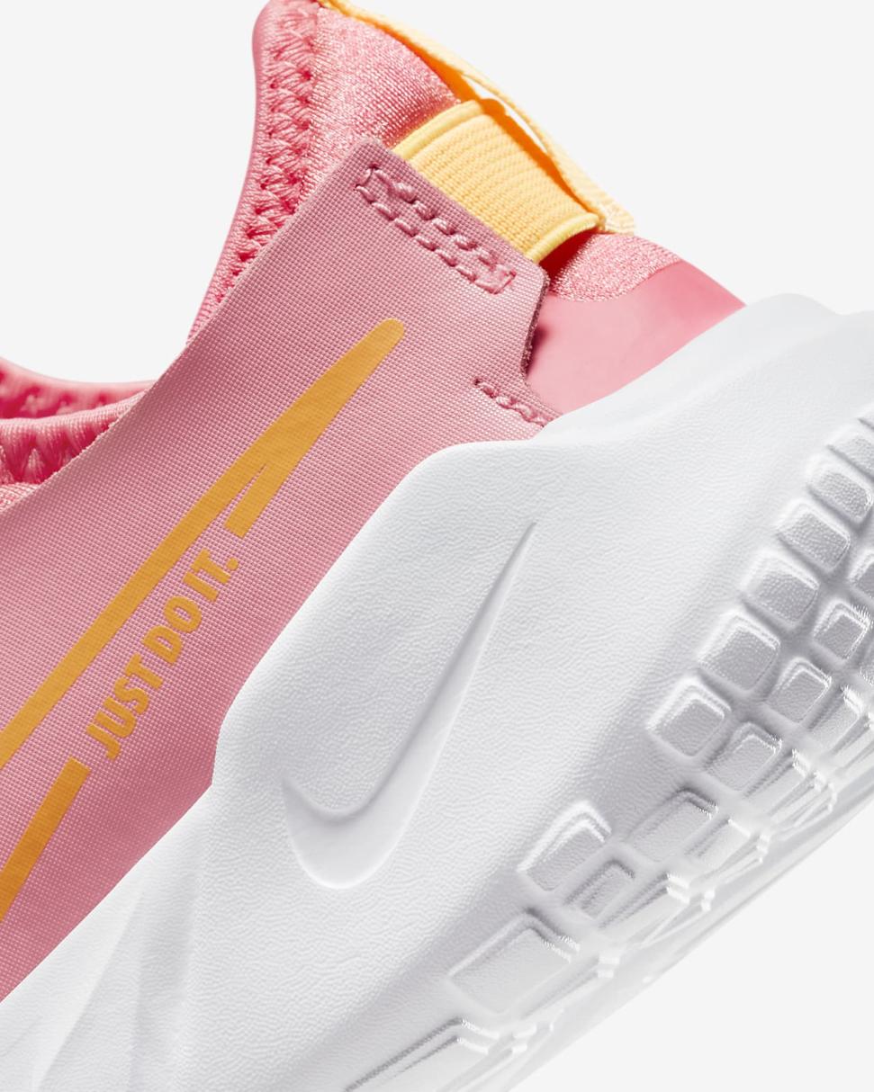 Nike Flex Runner 2 Coral Chalk/Sea Coral/White/Citron Pulse | Kids Nike First Day Kicks