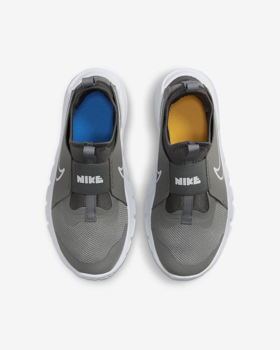 Nike Flex Runner 2 Flat Pewter/Medium Ash/Photo Blue/White | Kids Nike First Day Kicks