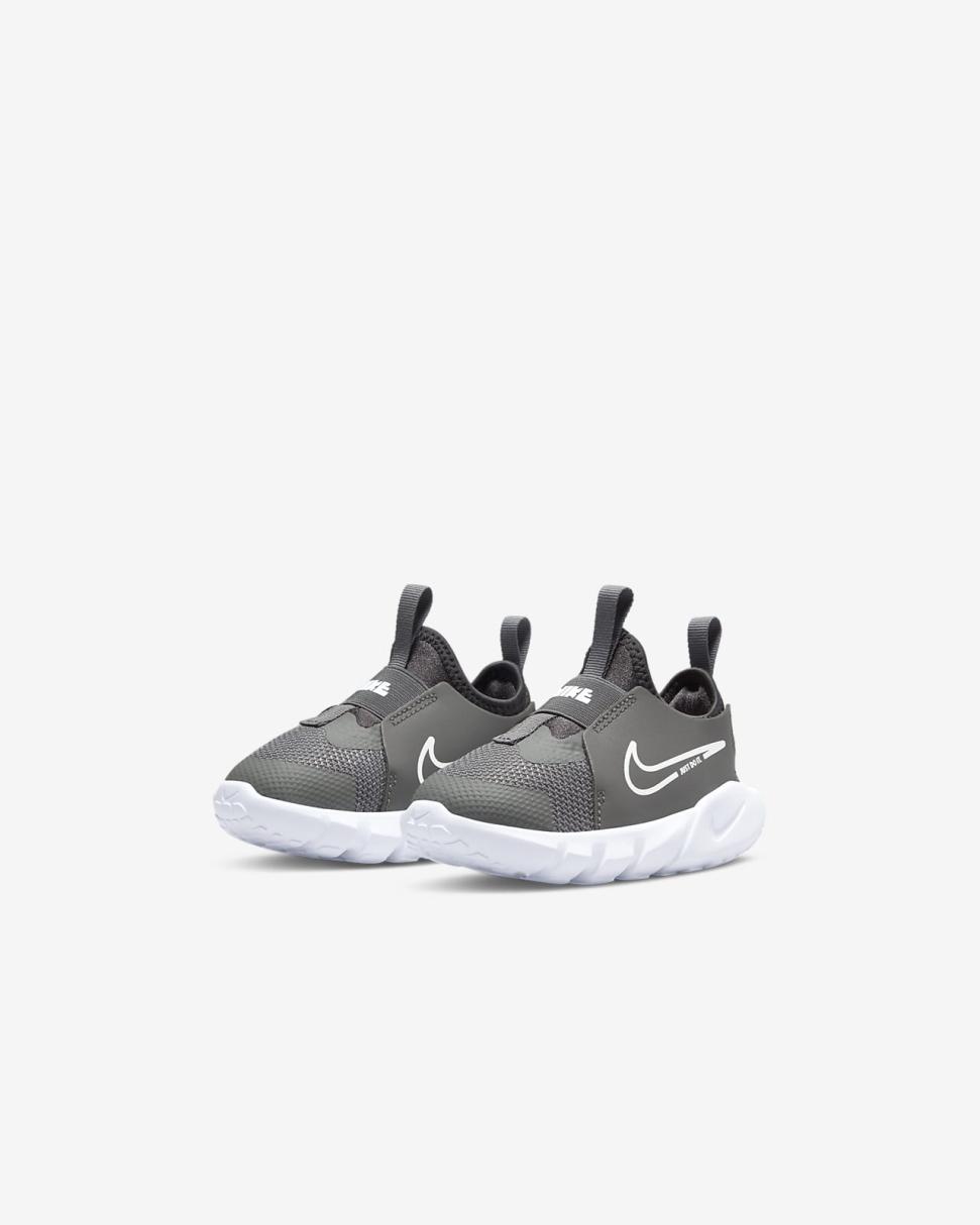 Nike Flex Runner 2 Flat Pewter/Medium Ash/Photo Blue/White | Kids Nike First Day Kicks