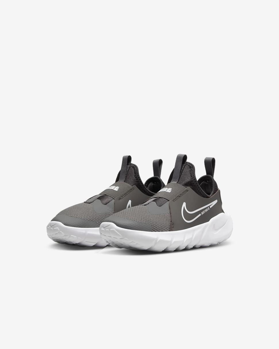 Nike Flex Runner 2 Flat Pewter/Medium Ash/Photo Blue/White | Kids Nike Running
