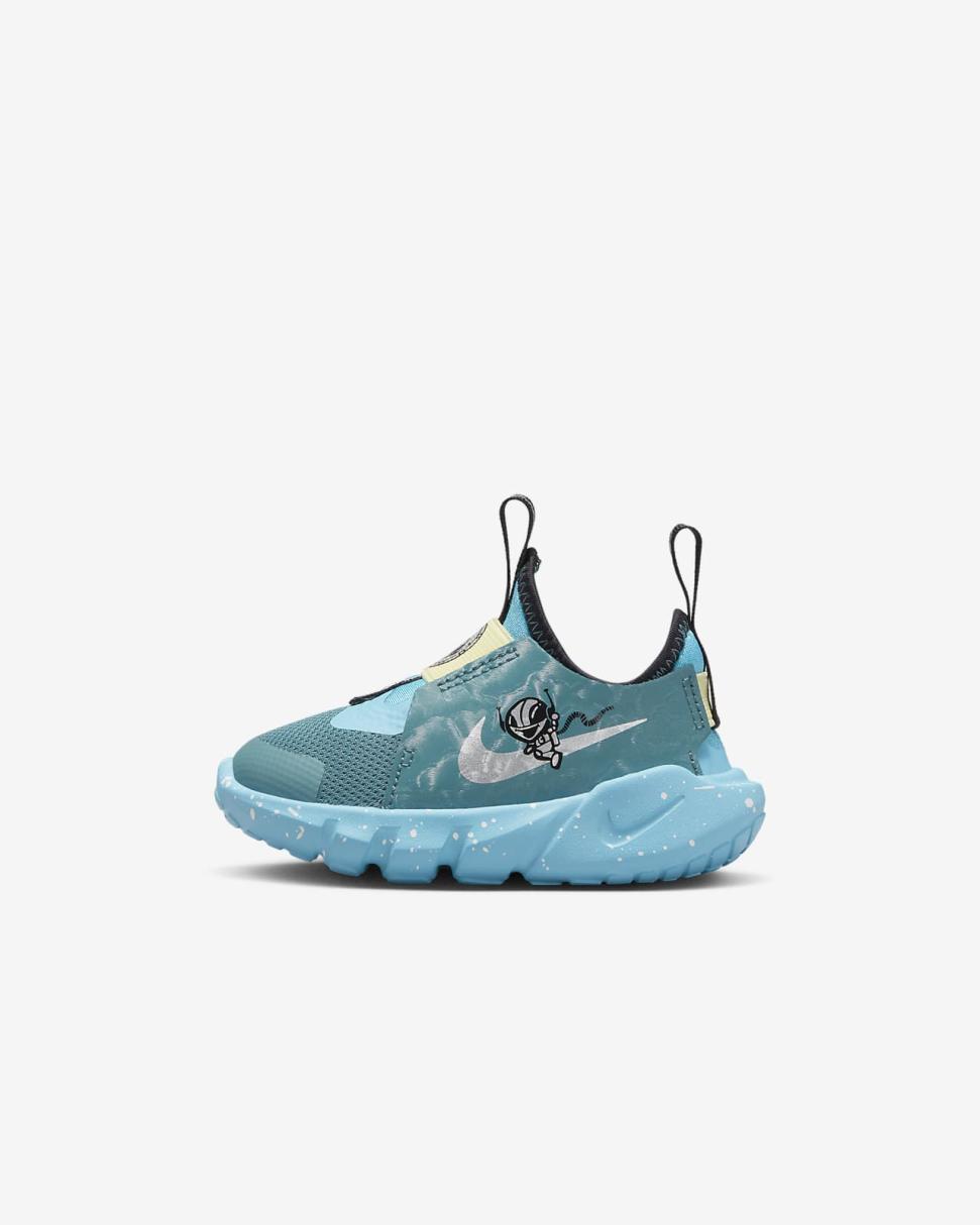 Nike Flex Runner 2 Lil Mineral Teal/Baltic Blue/Lemon Chiffon/Chrome | Kids Nike Lifestyle