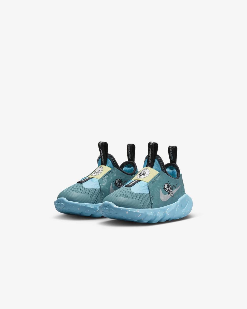Nike Flex Runner 2 Lil Mineral Teal/Baltic Blue/Lemon Chiffon/Chrome | Kids Nike Lifestyle