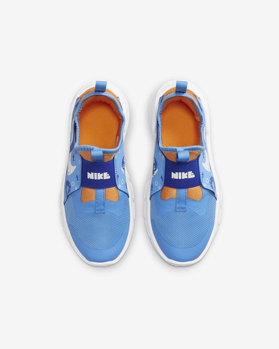 Nike Flex Runner 2 Lil University Blue/Vivid Orange/Hyper Royal/Summit White | Kids Nike Lifestyle